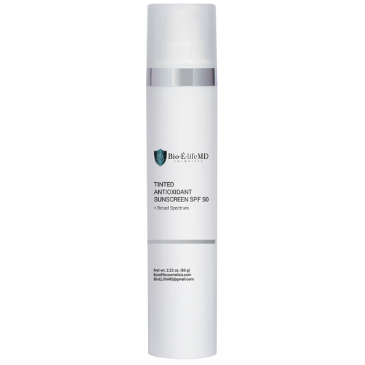 Tinted Antioxidant Sunscreen SPF 50 by Bio E-Life Cosmetics